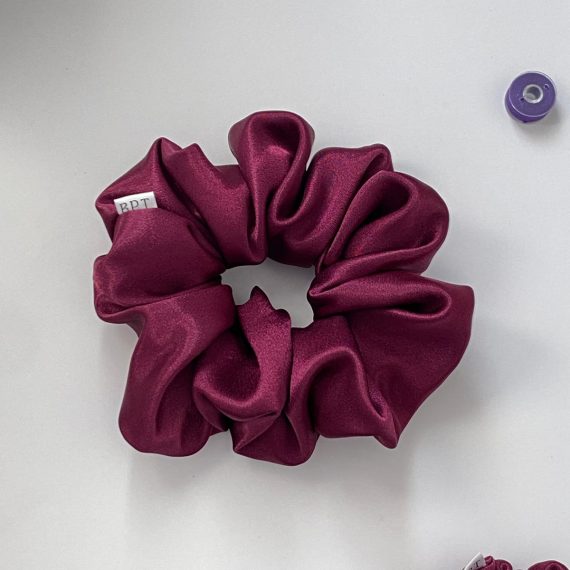 Large SCRUNCHIE Plum