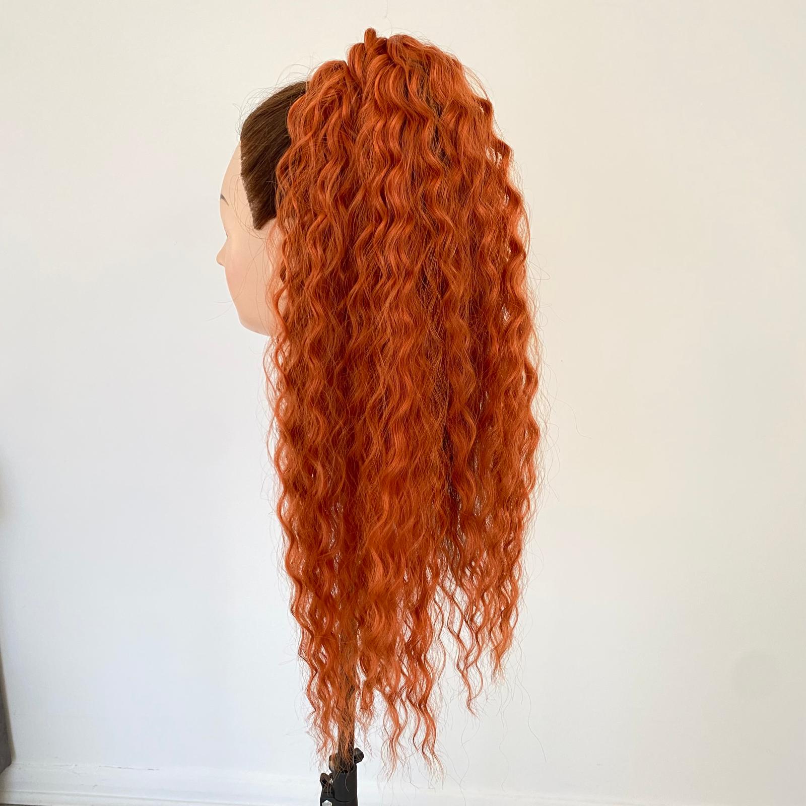 GINGER Curly Ponytail on elastic band 22inch - Image 2