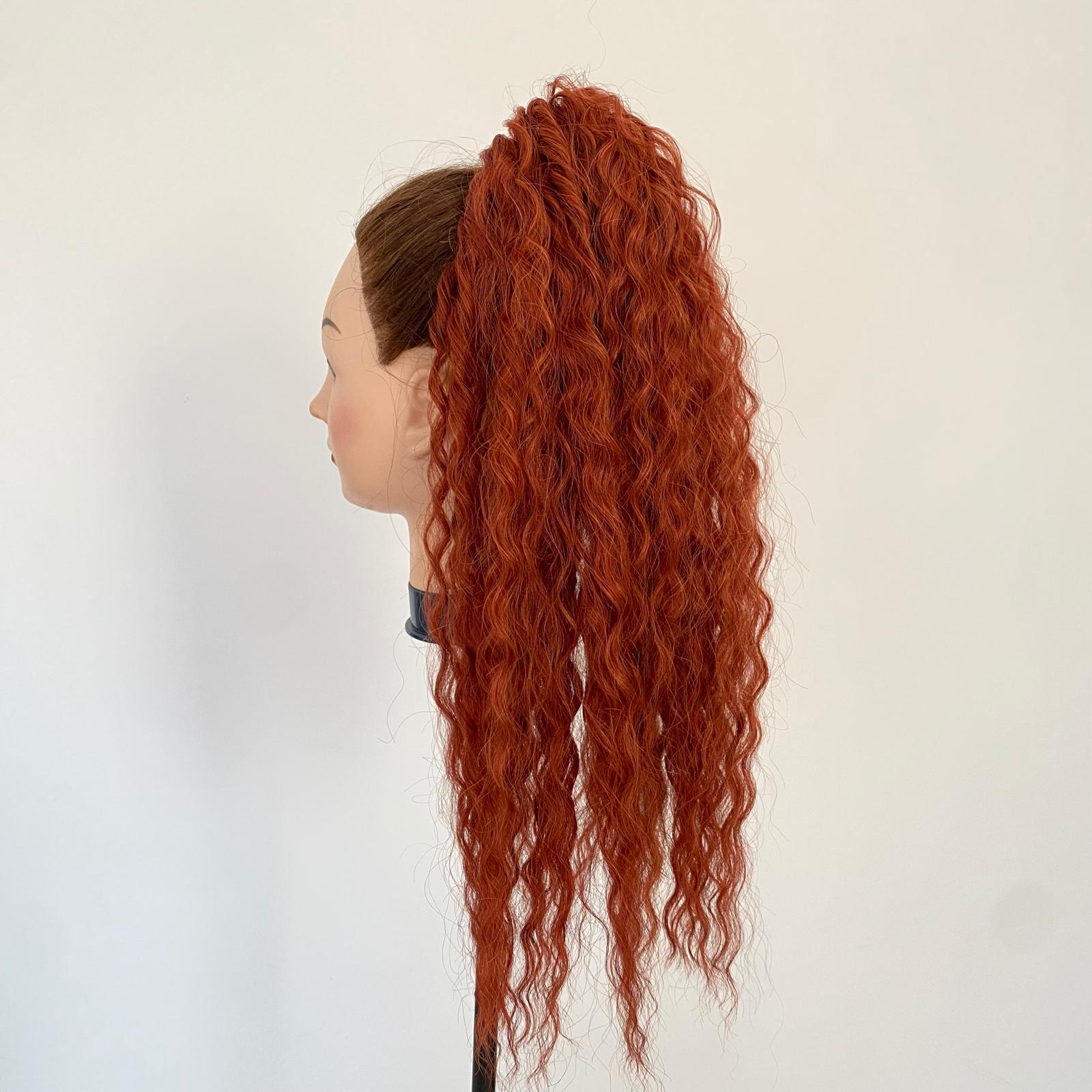 GINGER COOPER Mix Curly Ponytail on elastic band 22inch - Image 2