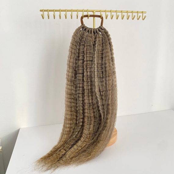 HIGHLIGHTS Crimped Ponytail Extension On Elastic Band 18-22 INCH
